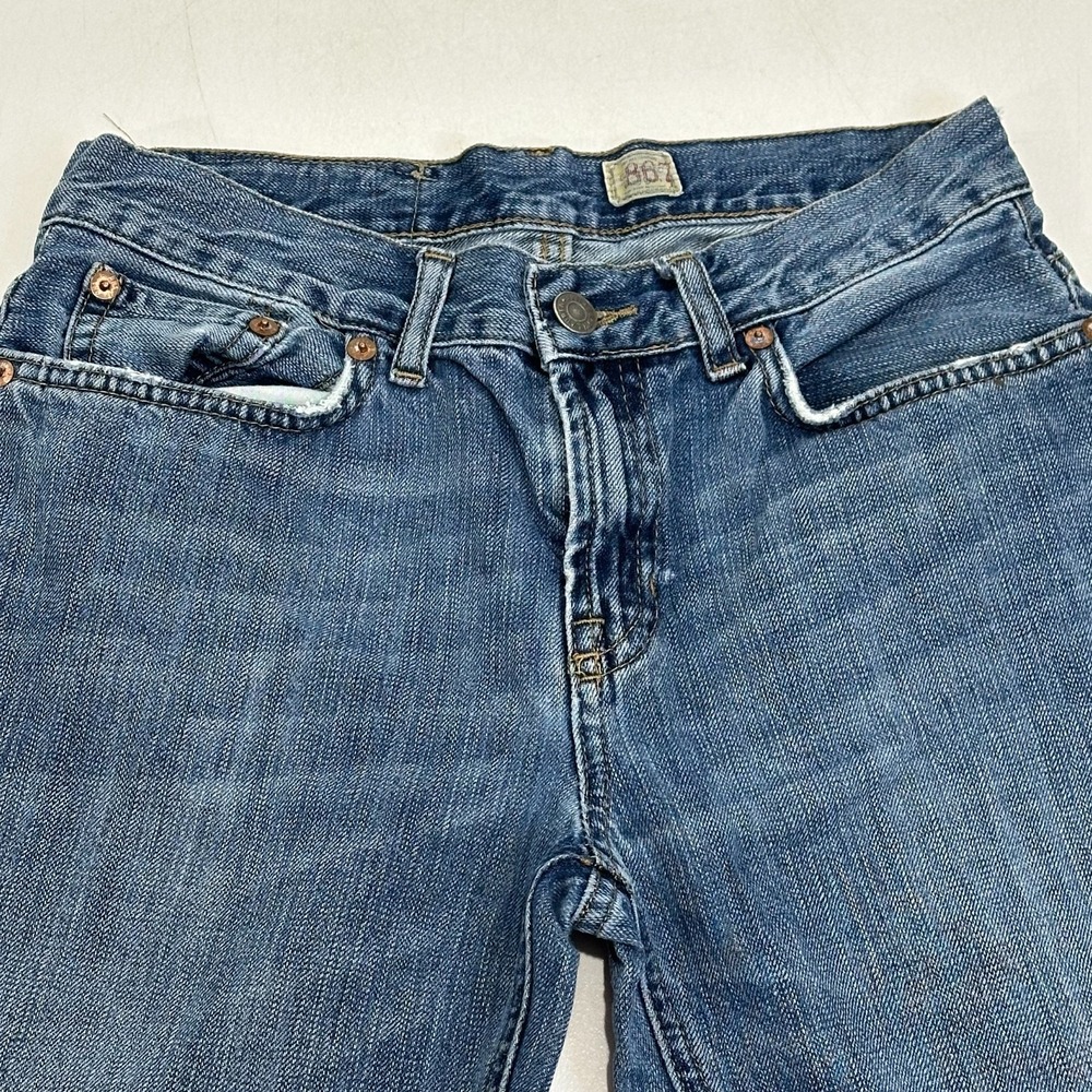 Polo Ralph Lauren Vintage Girls Denim Blue‎ Classic Fit Jeans Size 14